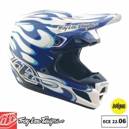 Casque TLD SE5 Composite Torched blue