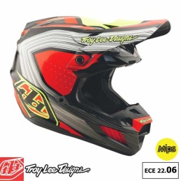 Casque TLD SE5 Composite Stripes red