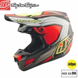 Casque TLD SE5 Composite Stripes red