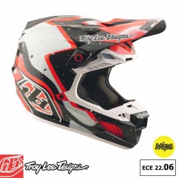 Casque TLD SE5 Carbon Membrane red
