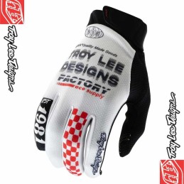 Gants Troy Lee Designs GP-Pro Factory White
