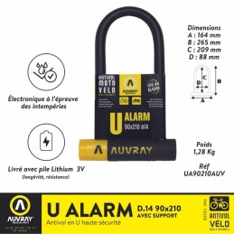 Antivol AUVRAY ALARM 90X210mm