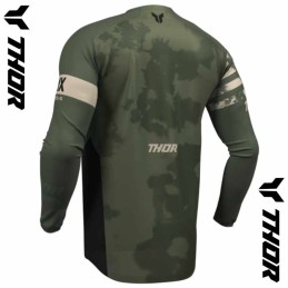 Maillot THOR LAUNCHMODE Bleach black/camo