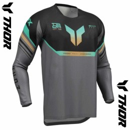 Maillot THOR LAUNCHMODE Raptor black/charcoal