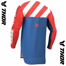 Maillot THOR SPORTMODE synth red