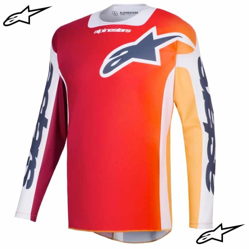 Maillot ALPINESTARS RACER Portl red