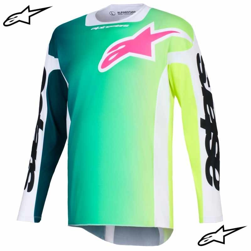 Maillot ALPINESTARS RACER Portl green