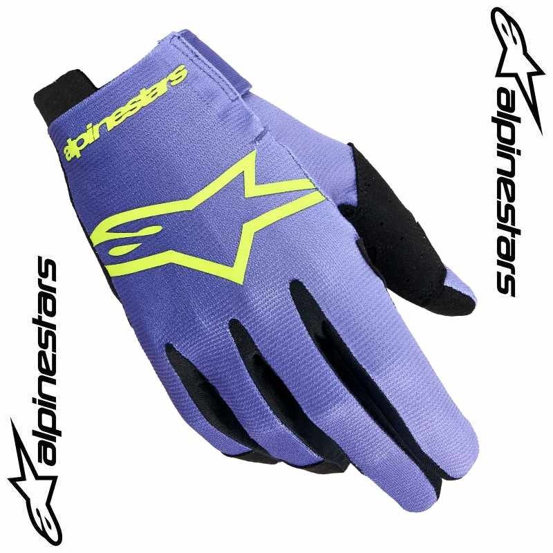 Gants ALPINESTARS RADAR Purple-yellow
