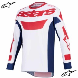 Maillot ALPINESTARS RACER Riway red-white