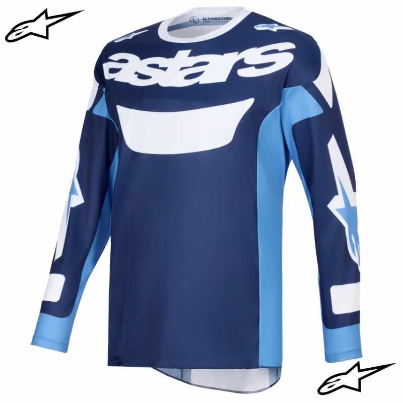 Maillot ALPINESTARS RACER Riway blue