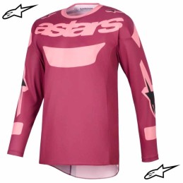 Maillot ALPINESTARS RACER Riway dark red