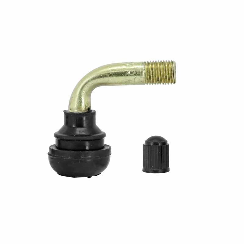 Valve coudée 90° caoutchoutée