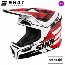 Casque enfant FURIOUS Flash rouge