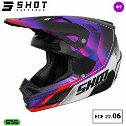 Casque enfant SPEED Olymp violet