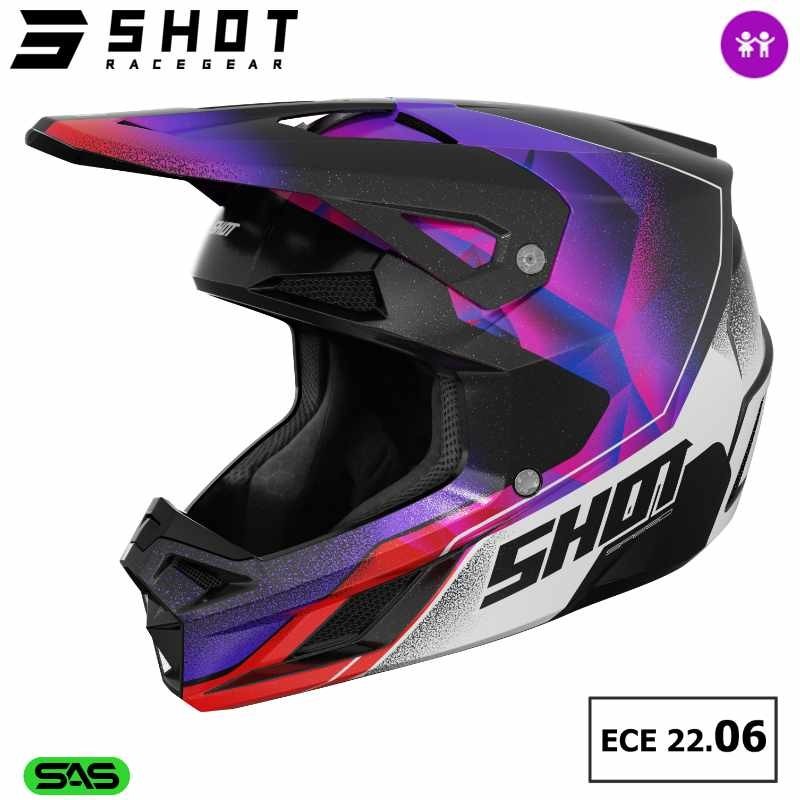 Casque enfant SPEED Olymp violet