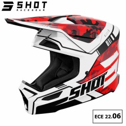 Casque FURIOUS Flash rouge