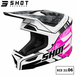 Casque FURIOUS Flash rose