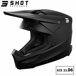 Casque FURIOUS Solid noir mat