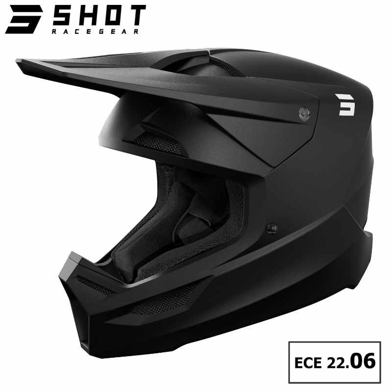 Casque FURIOUS Solid noir mat