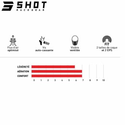 Casque FURIOUS Flash rose