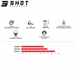 Casque SPEED Ghost violet