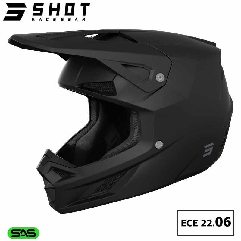 Casque SPEED Solid noir mat