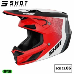 Casque SPEED Hybrid rouge