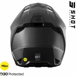Casque LITE Solid noir mat
