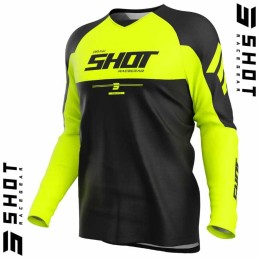 Maillot DRAW Private jaune fluo