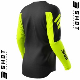 Maillot DRAW Private jaune fluo