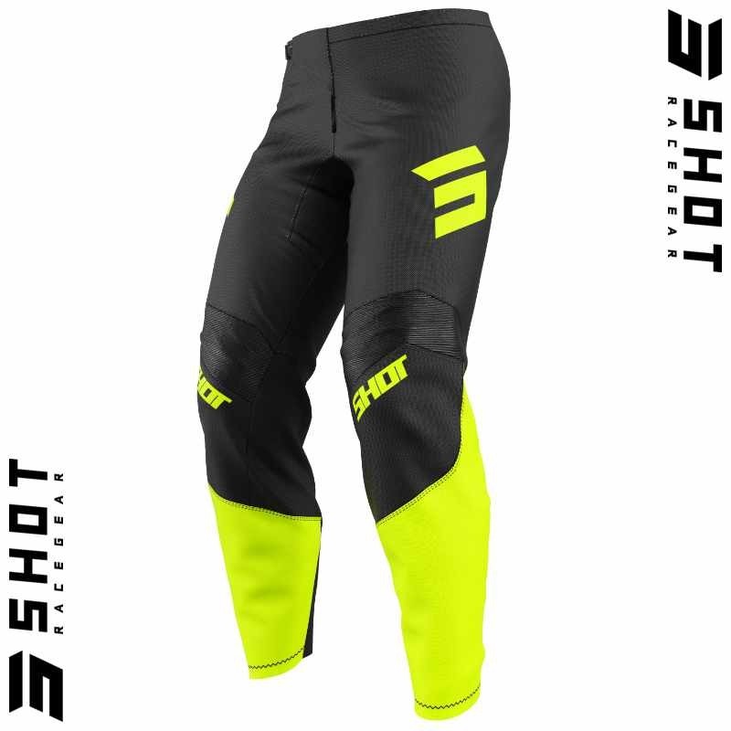 Pantalon DRAW Private jaune fluo