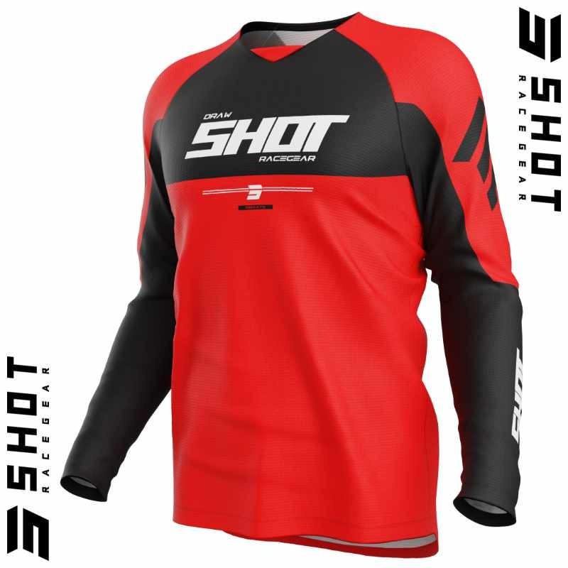 Maillot DRAW Private rouge