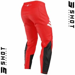 Pantalon DRAW rouge