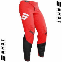 Pantalon DRAW rouge