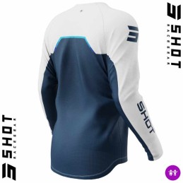 Maillot enfant SHOT DRAW Daytona bleu
