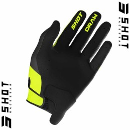 Gants SHOT DRAW jaune fluo