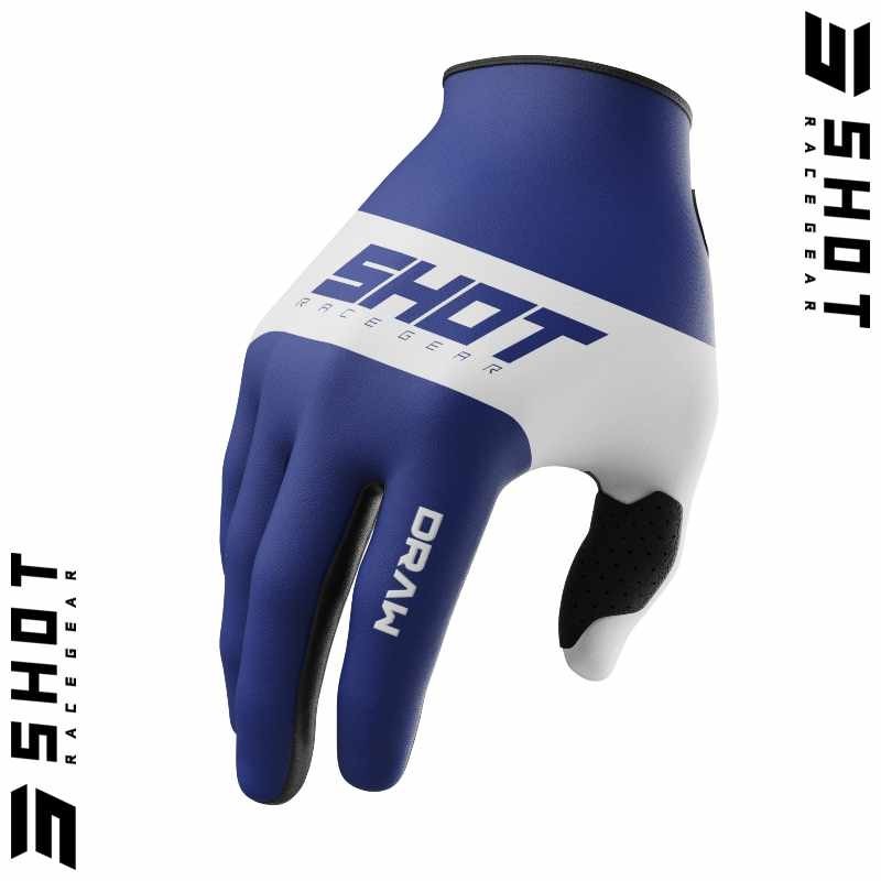 Gants SHOT DRAW Bleu