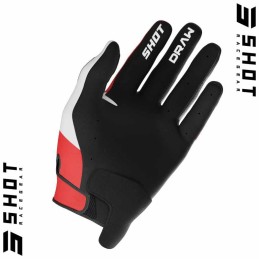 Gants SHOT DRAW Rouge