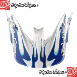 Visière Troy Lee Designs SE5 Composite Torched bleu