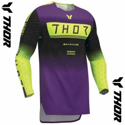 Maillot THOR SPORTMODE Geo black-purple