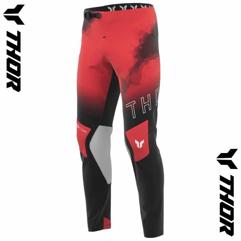 Pantalon THOR SPORTMODE Carbon red-black