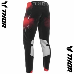 Pantalon THOR SPORTMODE Carbon red-black