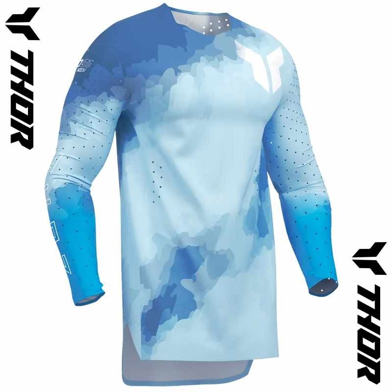 Maillot THOR SPORTMODE Carbon blue