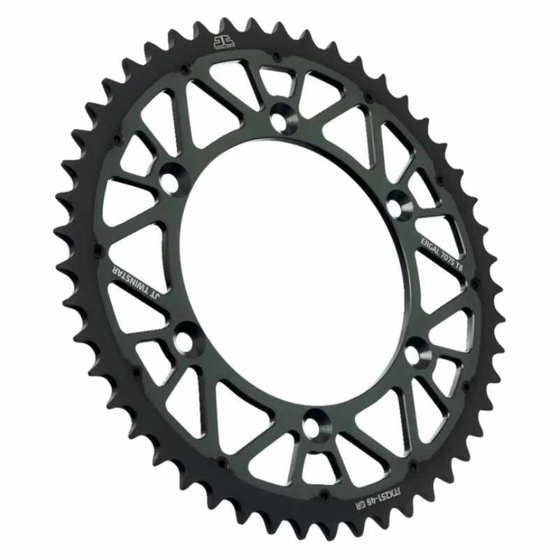 Couronne Twinstar acier/aluminium YZ-YZF