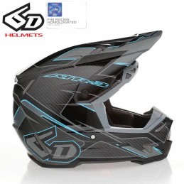 Casque 6D ATR-3 REFLEX Cyan