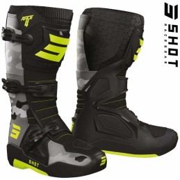 Bottes SHOT RACE-4 Camo-yellow