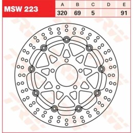 Disque de frein avant SUZUKI 1400 GSX
