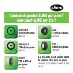 Préventif crevaison SLIME Tubeless 473ml