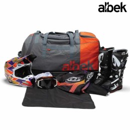 Sac de voyage ALBEK Meridian Gray-Orange