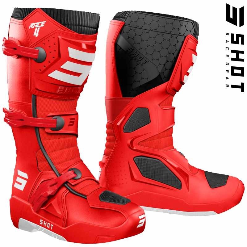 Bottes SHOT RACE-4 Red